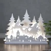 Grandy Weihnachtsmann -LED-koristevalo, 80 cm
