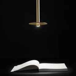 Grok Candle -LED-riippuvalaisin 00-6017 kulta