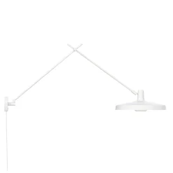 GRUPA Arigato seinävalaisin 1-valo 140cm Ø45cm valkoinen