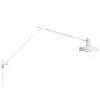 GRUPA Arigato seinävalaisin 1-valo 110cm Ø23cm valkoinen