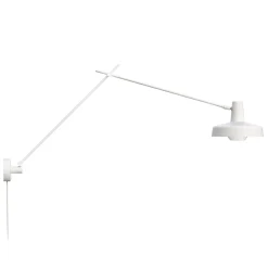 GRUPA Arigato seinävalaisin 1-valo 110cm Ø23cm valkoinen