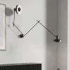 GRUPA Arigato seinävalaisin 2-valo 90cm musta