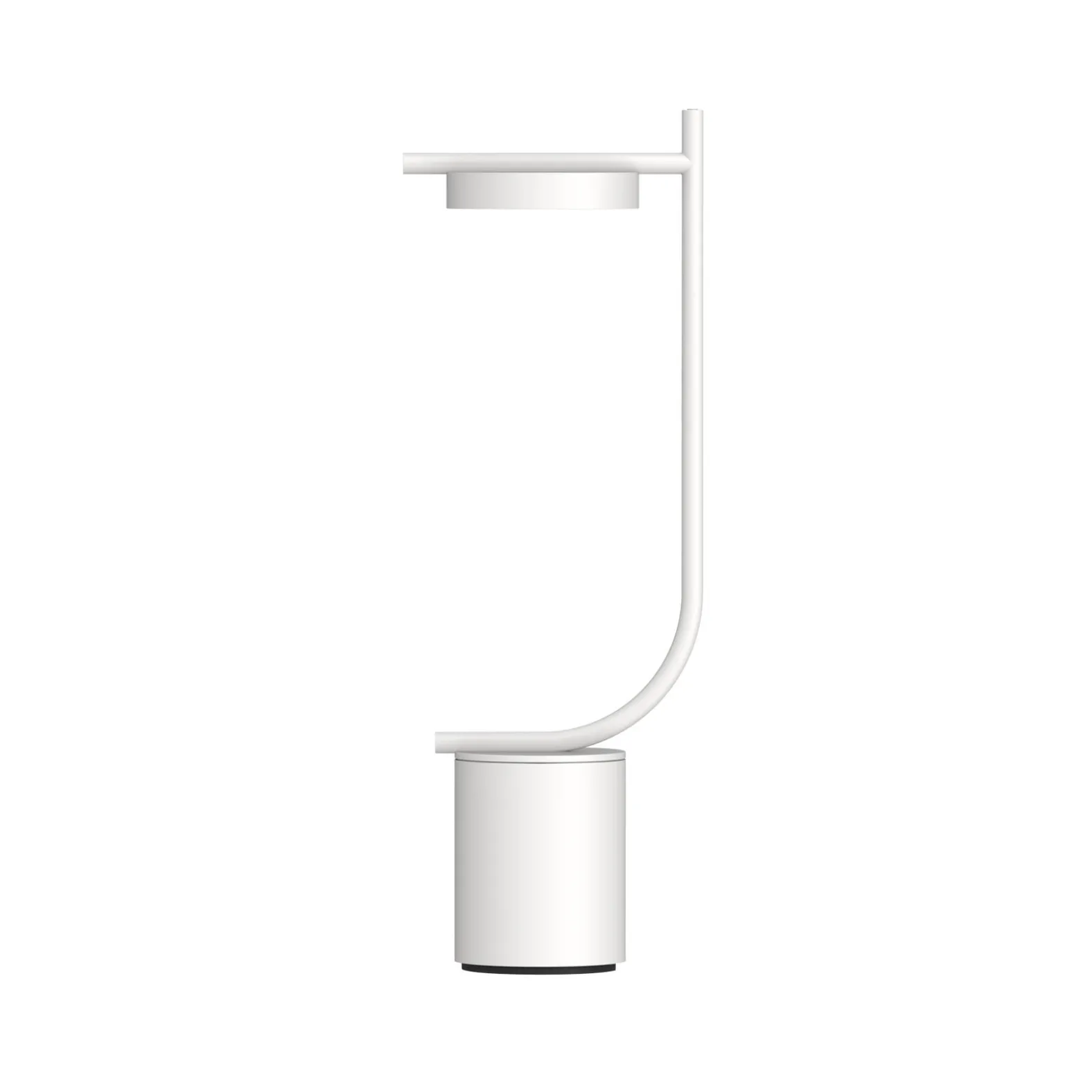 Grupa LED-akkukäyttöinen pöytälamppu Igram, valkoinen, 40 cm, IP44
