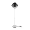 GUBI lattiavalaisin Multi-Lite korkeus 148 cm kromi/antrasiitti musta
