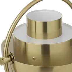 GUBI Multi-Lite -akkukäyttöinen pöytävalaisin, messinki/messinki, 30 cm