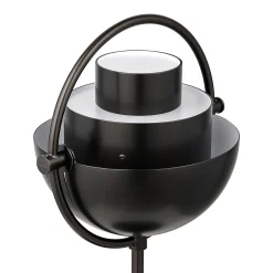 Gubi Multi-Lite -akkukäyttöinen pöytävalaisin, musta/musta, 30 cm