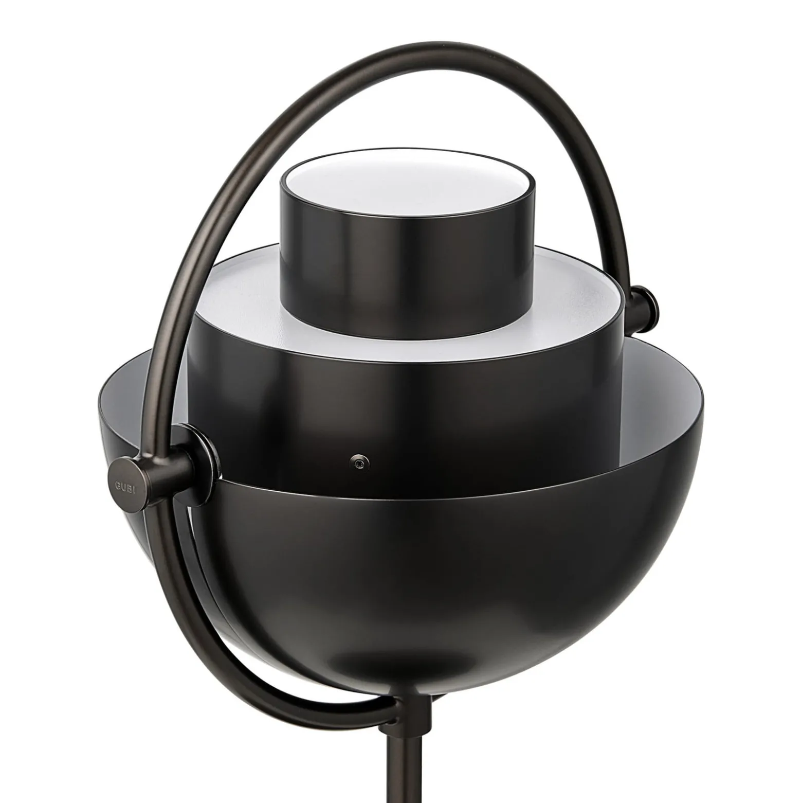 Gubi Multi-Lite -akkukäyttöinen pöytävalaisin, musta/musta, 30 cm