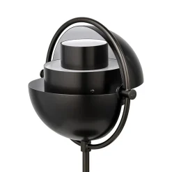Gubi Multi-Lite -akkukäyttöinen pöytävalaisin, musta/musta, 30 cm
