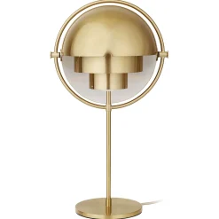 GUBI Multi-Lite pöytävalaisin, korkeus 50 cm, messinki/messinki