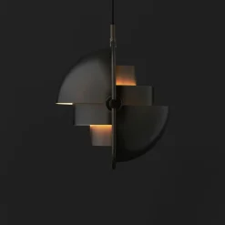 GUBI-riippuvalaisin Multi-Lite, Ø 36 cm, musta/musta