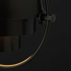 GUBI-riippuvalaisin Multi-Lite, Ø 36 cm, musta/musta