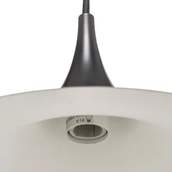 Gubi Semi-riippuvalaisin, Ø 30 cm, musta