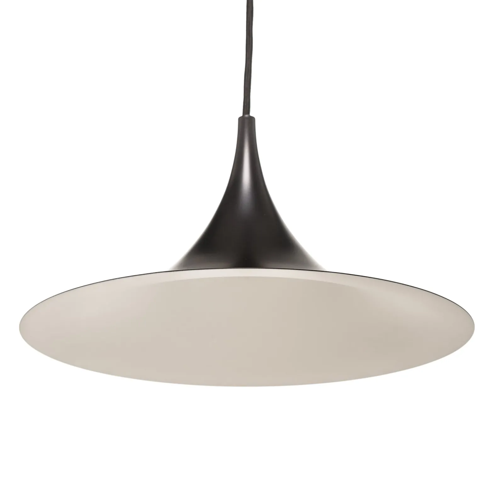 Gubi Semi-riippuvalaisin, Ø 30 cm, musta