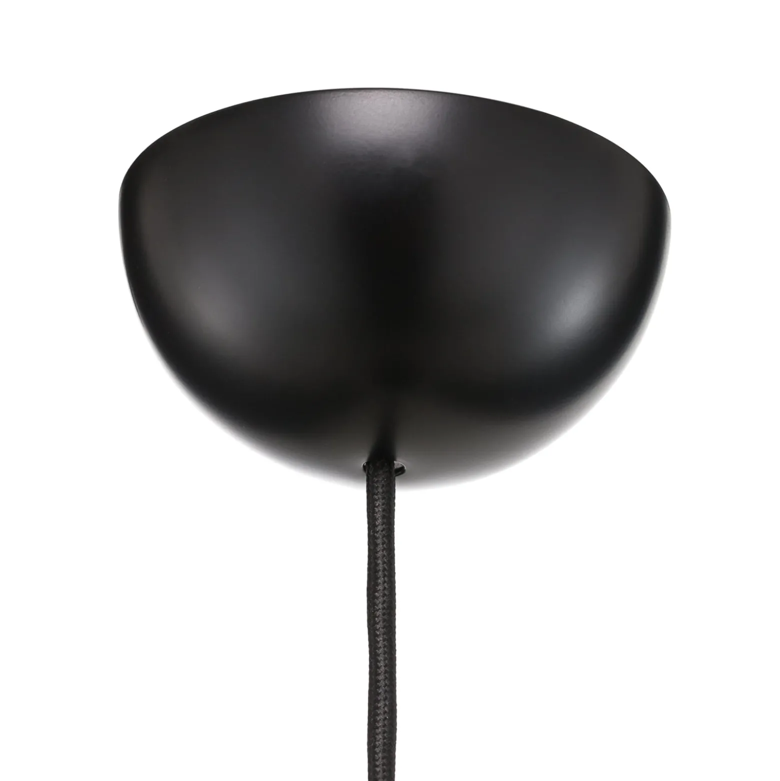 Gubi Semi-riippuvalaisin, Ø 30 cm, musta