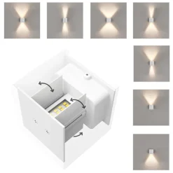 Hama WLAN-LED-seinävalaisin, sovellus CCT, valk.