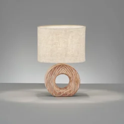 Hanke-pöytälamppu, korkeus 31 cm, hiekka