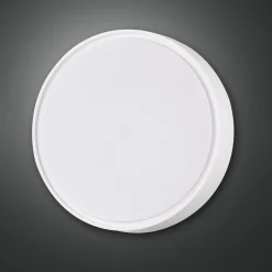 Hatton seinävalaisin, Ø 30 cm, 2 x E27, valkoinen, IP65