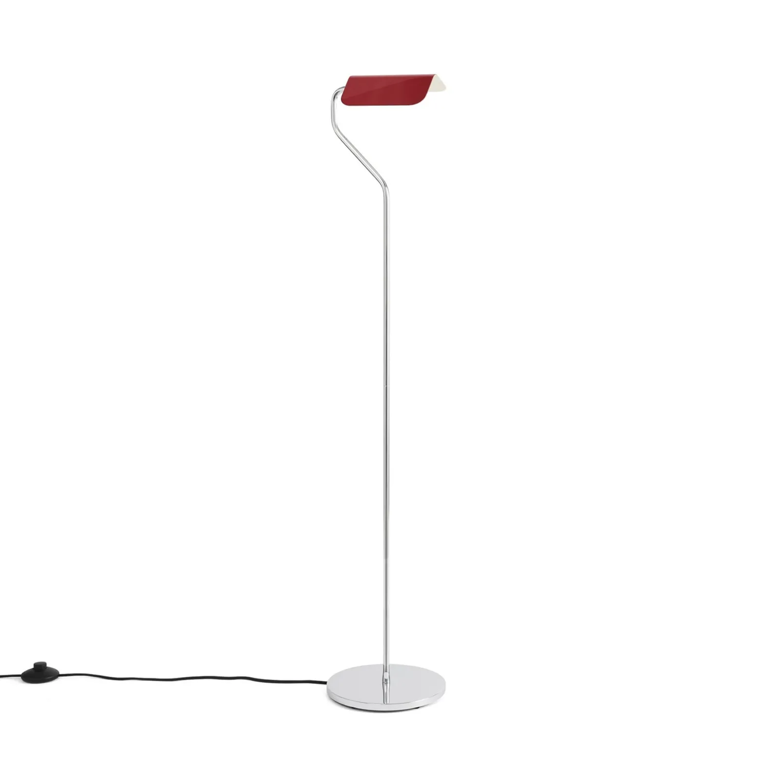 HAY Apex -maavalaisin, punainen, korkeus 110 cm, E14, teräs