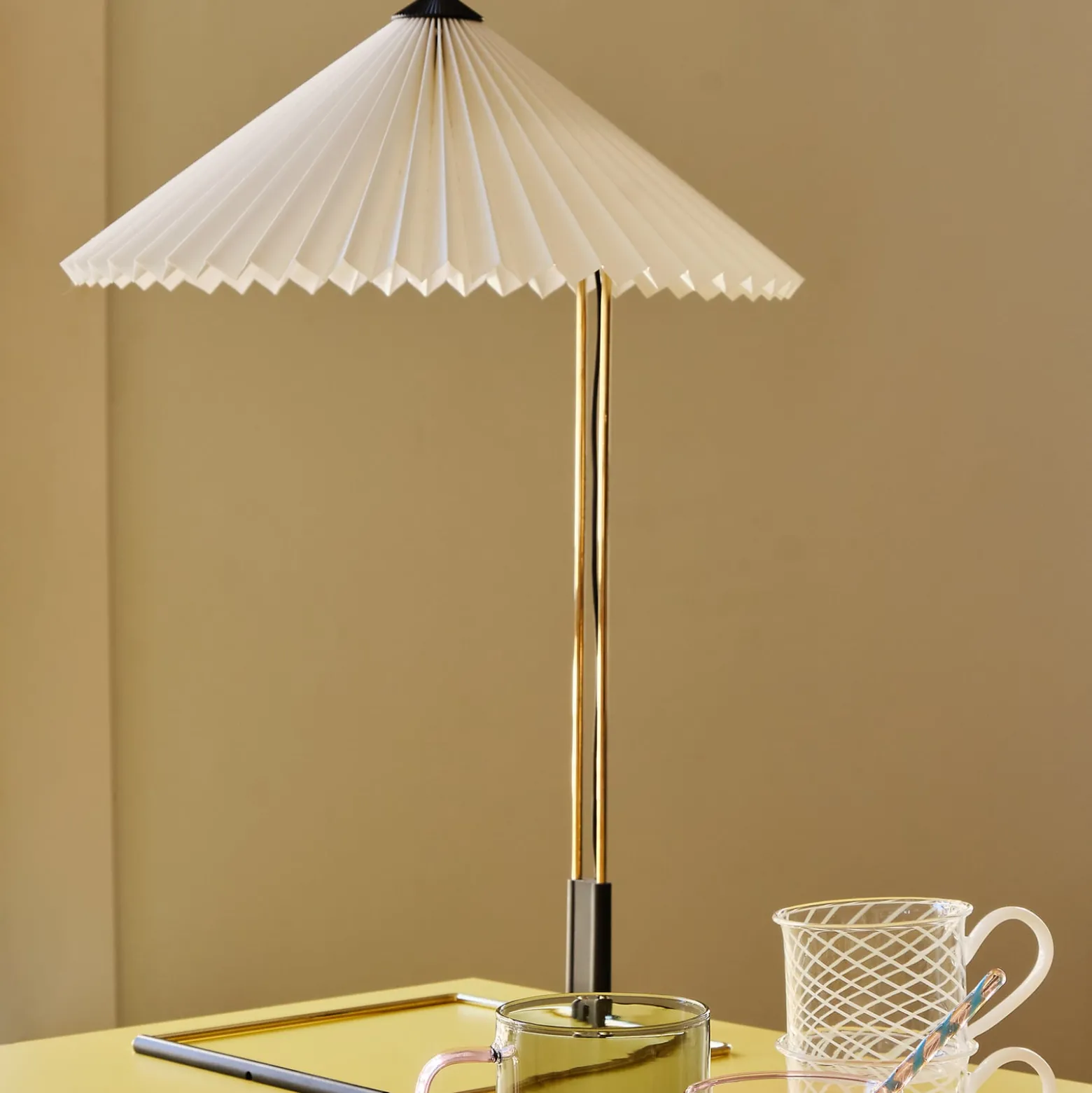 HAY Matin 380 LED-pöytävalaisin, valkoinen
