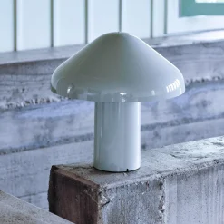 HAY Pao kannettava LED-pöytävalaisin, akkukäyttöinen, harmaa