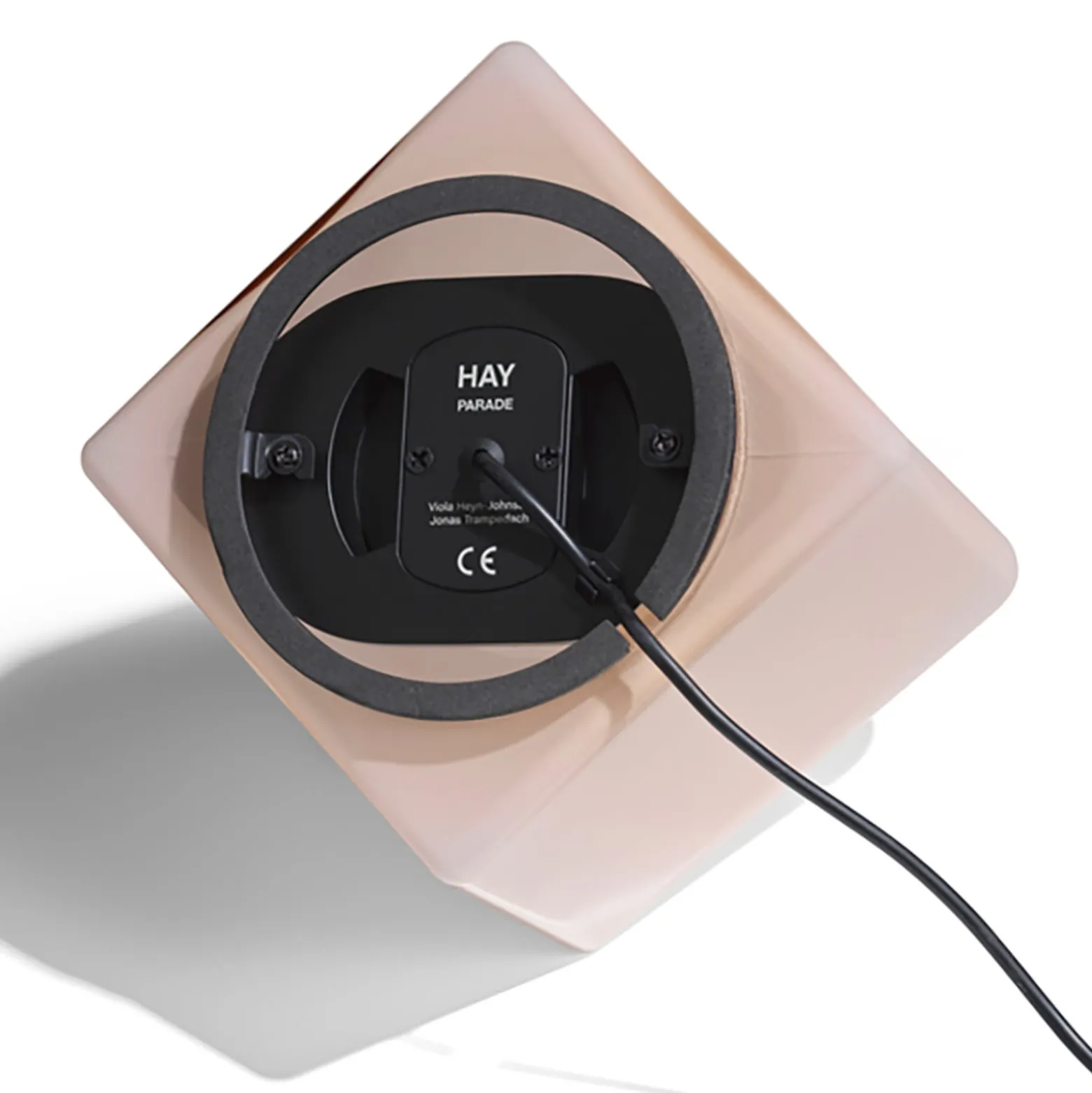 HAY Parade LED-pöytävalaisin vaaleanpunainen Korkeus 16 cm