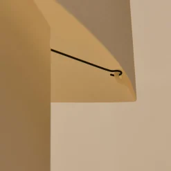 HAY pöytävalaisin Aplat, korkeus 44 cm, valkoinen, silkkipaperi, E14
