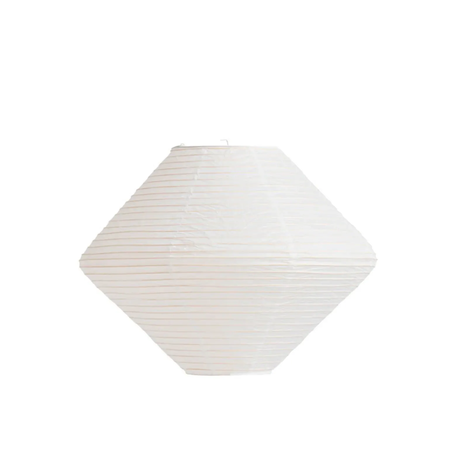 HAY-varjostin Diamond, halkaisija 50 cm, valkoinen, paperi/bambu