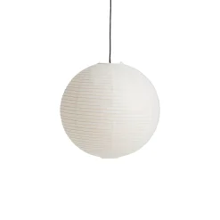 HAY-varjostin Paper Shade, halkaisija 50 cm, valkoinen – ilman johtosarjaa