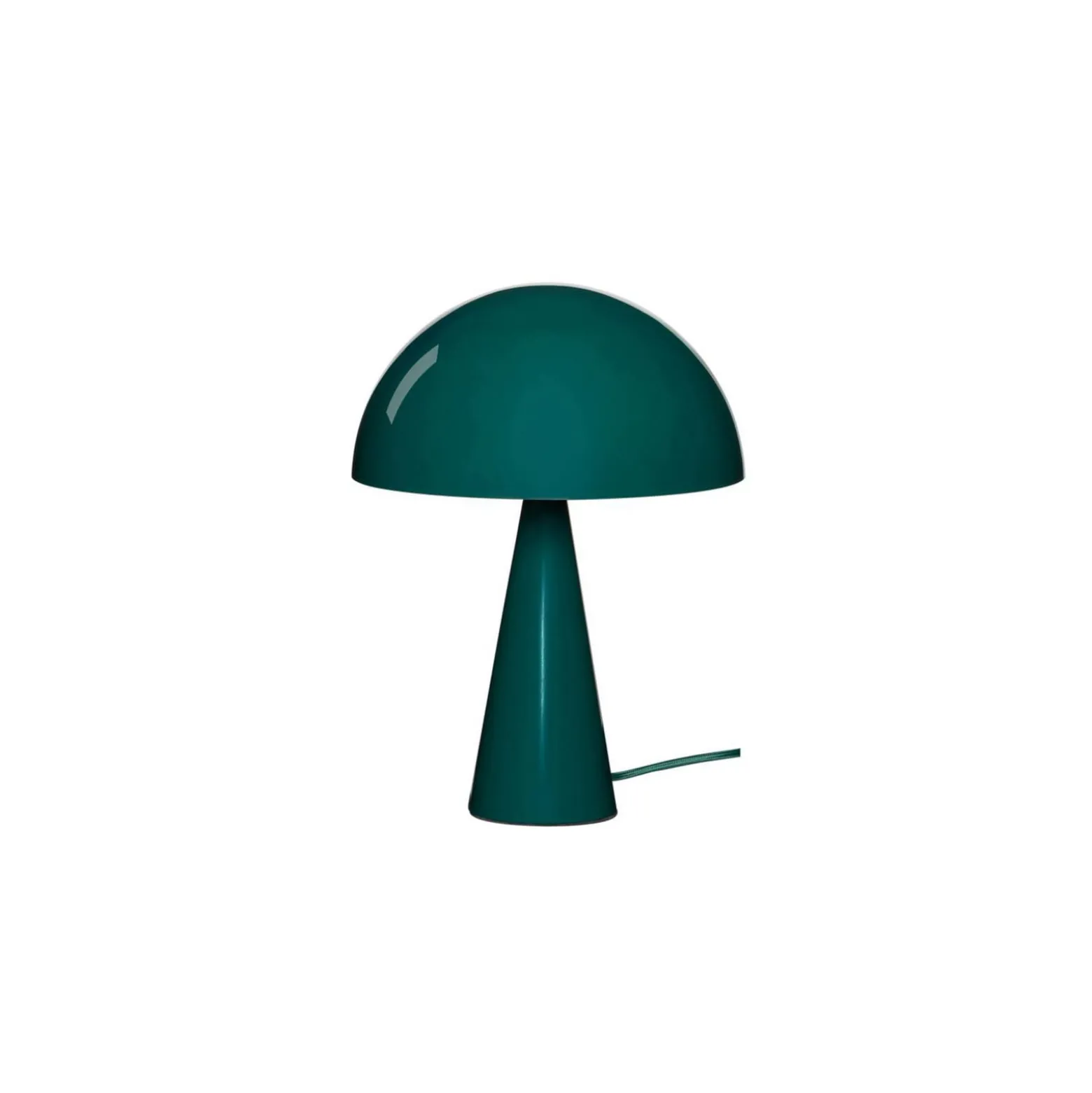 HÜBSCH pöytävalaisin Mush Mini, tummanvihreä, korkeus 34 cm
