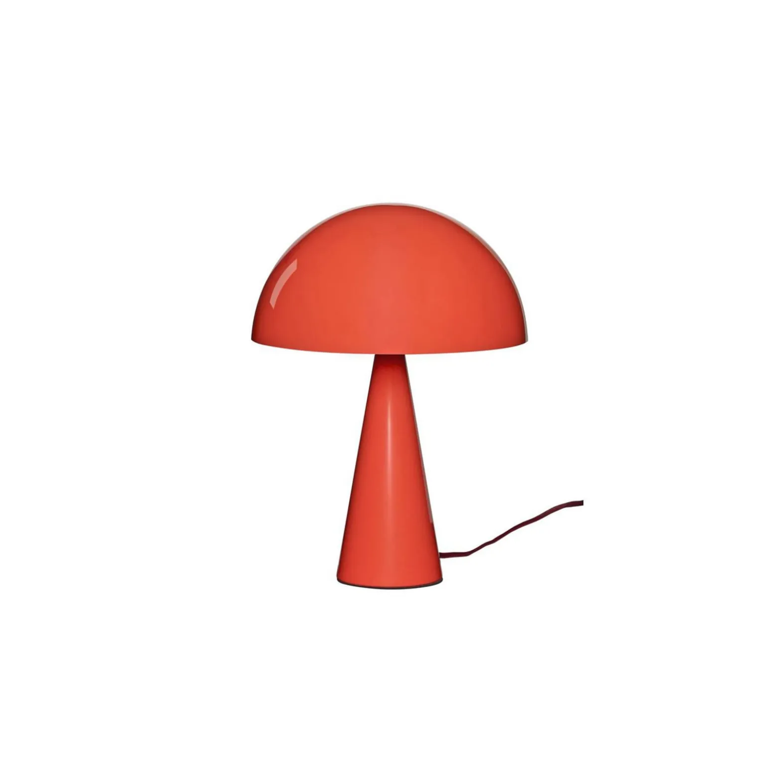 HÜBSCH pöytävalaisin Mush Mini, vaaleanpunainen, metalli, korkeus 25 cm