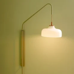 HÜBSCH seinävalaisin Current, vaalea hiekka, ulkonema 71 cm