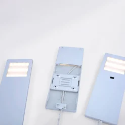 Helena LED-kalustevalaisin, 19 x 7 cm, 3 kpl, anturi, metallia