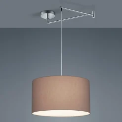 Helestra Certo -riippuvalo lieriö 1-lamp. mokka
