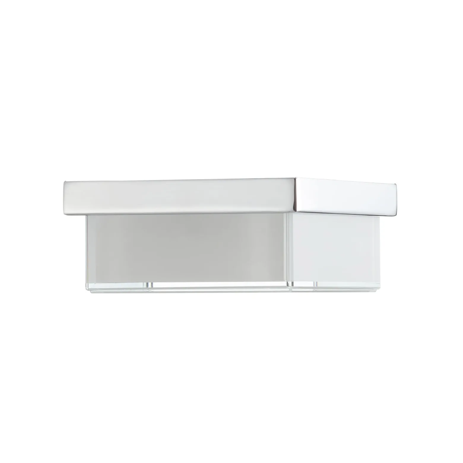Helestra Cosi -LED-kattovalaisin, kromi 11x11 cm