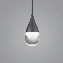 Helestra Deep -LED-riippuvalaisin, mattamusta
