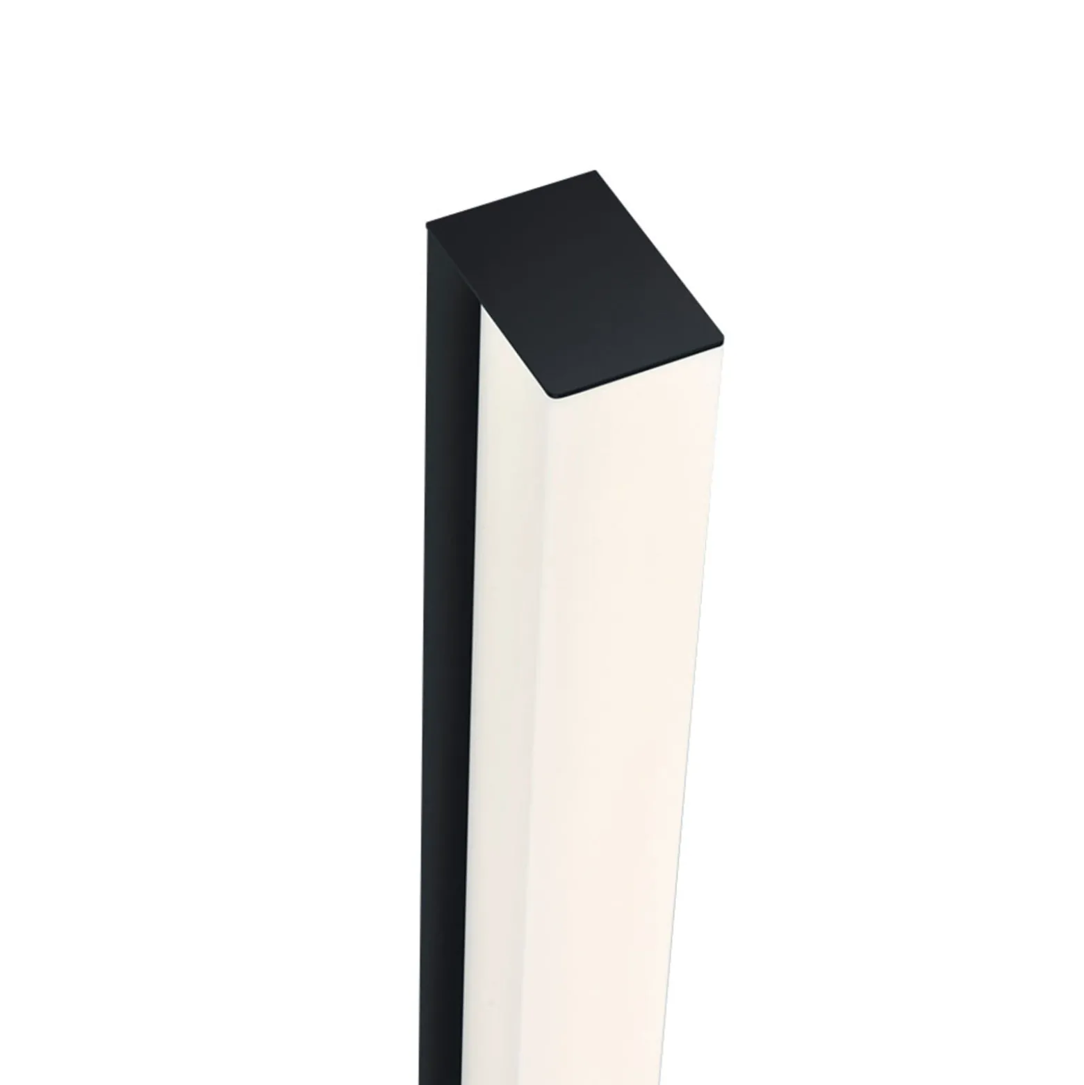 Helestra Lado -LED-peililamppu musta 90 cm