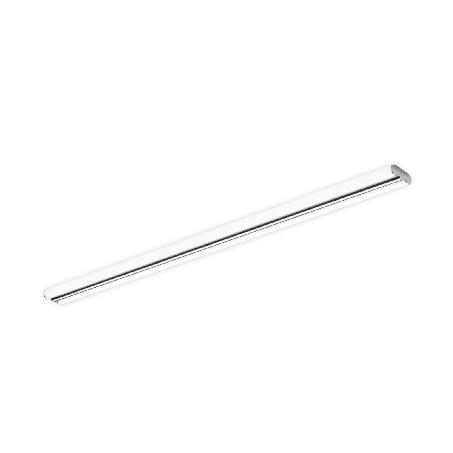 Helestra LED-peililamppu LOOM, pituus 120 cm, kromi, IP44
