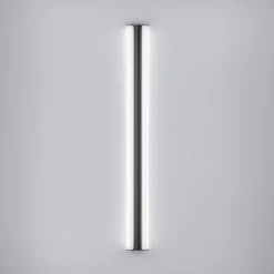 Helestra LED-peililamppu LOOM, pituus 120 cm, musta, IP44