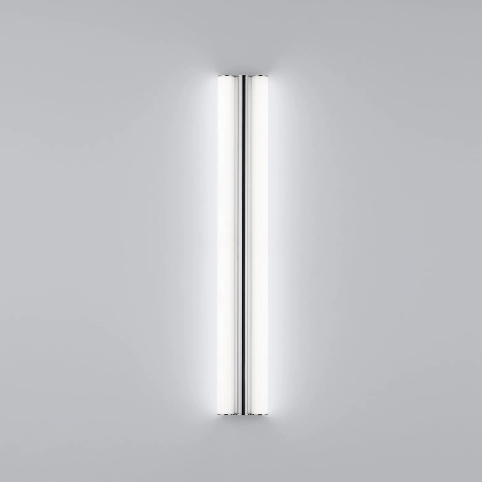 Helestra LED-peilivalaisin LOOM, pituus 60 cm, kromi, IP44