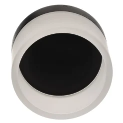 Helestra Liv -LED-kattovalaisin, satinoitu, Ø15cm