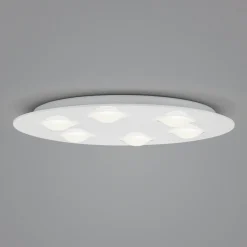 Helestra Nomi-LED-kattovalo Ø49cm himmen., valk.