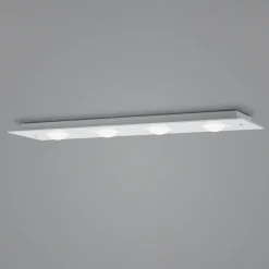 Helestra Nomi-LED-kattovalo 75x21cm himmen., valk.
