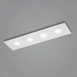 Helestra Nomi-LED-kattovalo 75x21cm himmen., valk.
