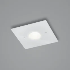 Helestra Nomi-LED-kattovalo 23x23cm himmen., valk.