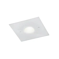 Helestra Nomi-LED-kattovalo 23x23cm himmen., valk.