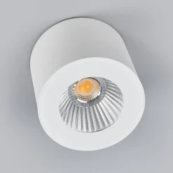 Helestra Oso LED-valaisin, pyöreä, matta valkoinen
