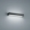 Helestra Theia LED-seinävalaisin, mattamusta 30 cm