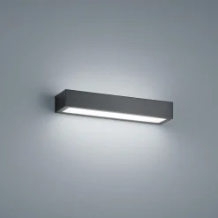 Helestra Theia LED-seinävalaisin, mattamusta 30 cm