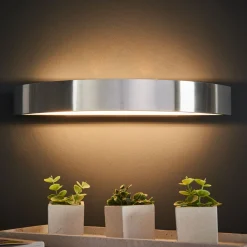 Helestra Yona -LED-seinävalaisin alumiini 37,5 cm