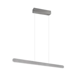 Helios LED-riippuvalaisin, alumiini, korkeussäädettävä, himmennettävä,